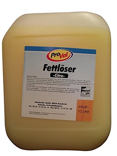 Preisvergleich Produktbild ProVal Fettlöser citro, 1 x 10 Liter