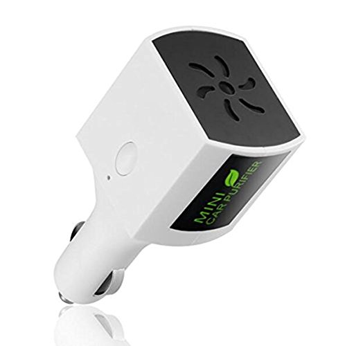 Home Care Wholesale® Generador de Ozono Portátil Purificador de Aire para el Coche Eliminar y Matar a las Bacterias con la Esterilización de Ozono