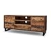 Produktbild MÖBEL IDEAL TV Lowboard Kumasi TV Schrank aus Massivholz in Antik Braun Board 175 x 70 cm