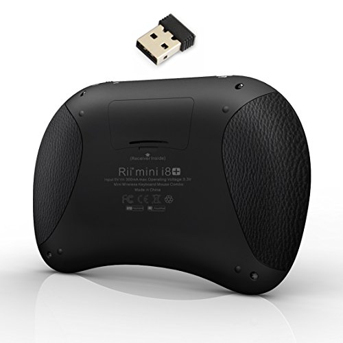  Novedad 2015  con Luz de fondo  Rii mini i8  Mini teclado ergon  mico con rat  n tipo touchpad incorporado  Compatible con SmartTV  Mini PC  Android  PS3  PS4  Xbox  HTPC  PC  Raspberry Pi  Kodi  XBMC  IPTV  MacOS  Linux y Windows XP 7 8 10