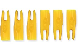 ZZYB 50Pcs Tir à l'arc Flèche Encoches Plastique 5/16" Chasse Plastinock Flèche Encoches Shaft Accessoires d'extrémité