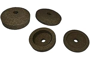 MCM SERVICE Sellos para afilador Sirman par 48 y 50 orificio 8 mm, altura 15 y 8 mm