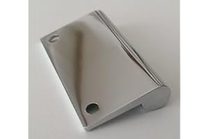 livingpoint24 Spiegelschrankgriff Türgriff Spiegelschrank BA 32 mm Schrankgriff Türöffner *514