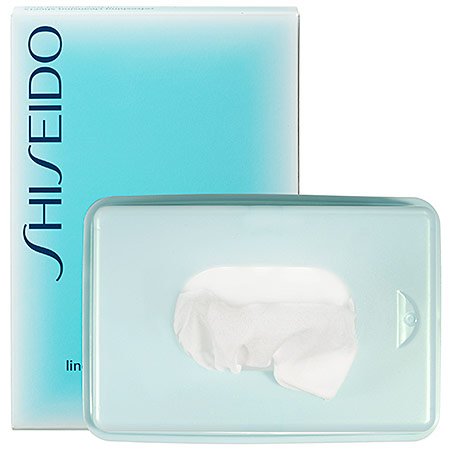 Shiseido PURENESS Refreshing Cleansing Sheets Oil-free Alcohol-free, 30 sheets