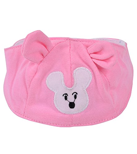 Summer Baby Hats/Caps Infant Bald Head Cotton Hats Pink Mice