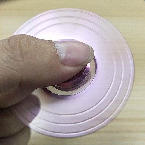 w-top Tri zappeln Hand Spinner Spielzeug Aluminium-Legierung, w-top Spinner EDC Focus Spielzeug Stress Reducer besonders High Speed perfekt für fidgeters hinzufügen/ADHD/Angst/Autismus und Stress Relief Erwachsene Kinder - 5