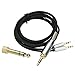 Produktbild MASUNN Austauschable Kopfhörerkabel 3.5 Mm Stecker 6.5 Mm Adapter Zu 2.5 Mm Klinkenstecker Aux Hi-Fi Audio Für Hifi-He400S He-400I He560 He-350 He1000 He1000 V2 Kopfhörer - 3M