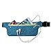 Produktbild [Bauchtasche Sport] Die leichteste, flachste Hüfttasche aus hautverträglichem Material | Joggen Handytasche, wasserabweisend, | Gürteltasche | Laufgürtel mit Kopfhörerausgang und Schlüsselfach