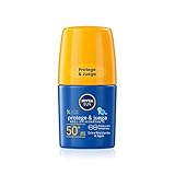 Contenido del envío - NIVEA SUN Roll-On Solar Niños Protege & Juega FP50+, crema solar con protección UVA/UVB y resistente al agua, 1 x 50 ml, roll-on