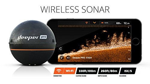 Deeper 4779032950244 Smart Sonar Pro Fischfinder