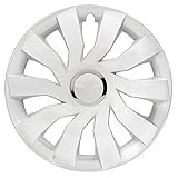 Schwarze Radkappen mit sportlicher Alufelgen-Optik