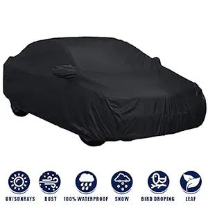 Kingsway Fully Waterproof Car Body Cover with Mirror Pockets for Maruti Suzuki Ciaz (Model Year : 2018 Onwards) (Non-Woven Fabric, Triple Stitched)