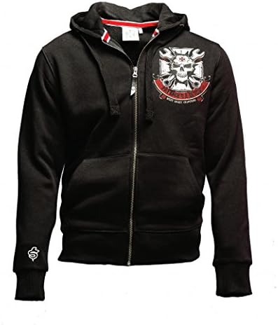 West Coast Choppers Zip Hoody Mechanic, Color:schwarz, Size:M