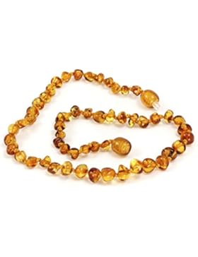 100% Baltischer Bernstein, Halskette, 32cm, Vielzahl von Farben. - -