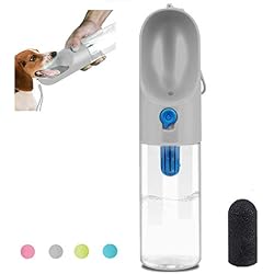 PETKIT Botella de Agua de Viaje para Mascotas EVERSWEET, tamaño único, Color Gris
