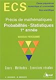 Probabilités - Statistiques 1re année ECS