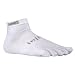 Produktbild Injinji Run Mini-Crew Xtralife Lightweight Socks Men White Schuhgröße L | EU 44,5-47 2019 Laufsocken