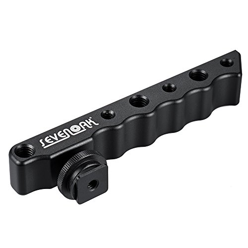 Andoer SevenOak sk-h02 portable Vid  o Poign  e stabilisatrice pour appareil photo Sabot Support Support pour appareil photo Nikon Canon Sony   cran LED Microphone