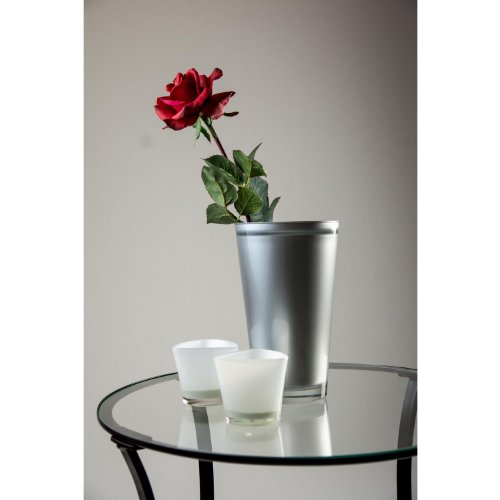 Künstliche Rose CAROLINE, rot, natürlich anfühlend, 70cm, Ø 8cm – Kunstblume Kunstrose - 7