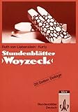 Cover zum Buch Büchner 'Woyzeck', m: CD-ROM