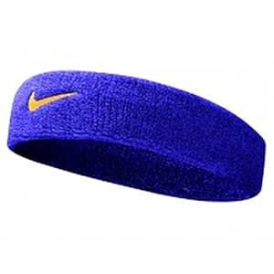 purple nike swoosh headband