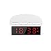 Produktbild BESTSUGER Drahtlose Bluetooth-Speaker, Mini-Speaker, Music Card Clock Radio Multifunction Speaker mit Fernbedienung,White