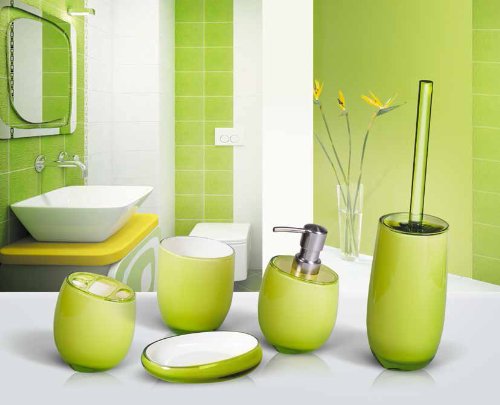 Tatkraft 4742943012233 Toilettenbürstenhalter, Acryl, weiß, 9.5 x 8.9 x 35.29 cm - 4