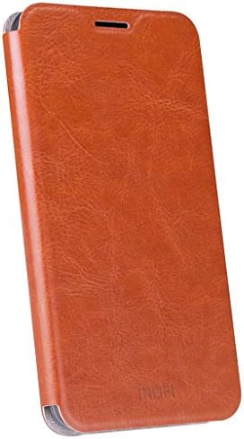 KaiTelin ASUS ZenFone 3 ZE552KL 5.5 inch Case - Leather Internal Steel Flake Case Cover for ASUS ZenFone 3 ZE552KL 5.5 inch - Brown