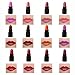 BESTIM INCUK Beauty Makeup 12 Colors Lipstick Set Moisten Long-lasting High Gloss Mini Lip Cream