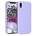 Price comparison product image kwmobile TPU Silicone Case Compatible with Apple iPhone XR - Soft Flexible Rubber Protective Cover - Lavender