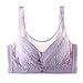 Produktbild XUHONGTAO Neue Unterwäsche BH volle Tasse kein Stahlring ultradünne Tube Top Hellviolett 46/105D