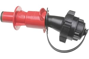 Hünersdorff Sistema di riempimento di sicurezza per carburante, colore nero/rosso, confezione self-service