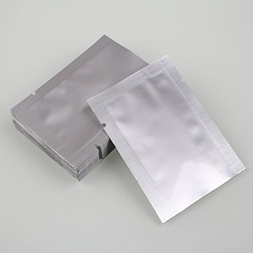 Kicode Silber Aluminium Folien-Mylar-Paket-Beutel Vakuum Home Sealer Lebensmittel Küche Aufbewahrungstaschen