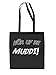 Produktbild Hör uf de Muddi Jutebeutel Black