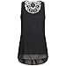 Produktbild Malloom® Frauen Sommer Spitze Weste Top Sleeveless beiläufige Tank Bluse Tops Damen Schulterfrei Weiches Material Ladies Sommer Elegant Chic Oberteil Locker Bluse Tops T-Shirt