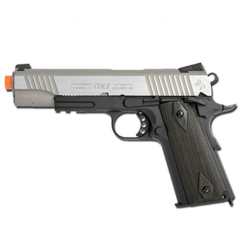 Cybergun CYBERG COLT 1911A1 FULL METAL 180531 NERA/SILVER potenza inferiore 0.9 joule