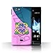 Produktbild Stuff4 Hülle / Case für Sony Xperia Miro/ST23I / Rosa Muster / Brasilien Liebe Rio 2016 Kollektion