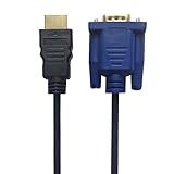 El cable transmite la señal de video de una resolución de hasta 1024 x 768 píxeles