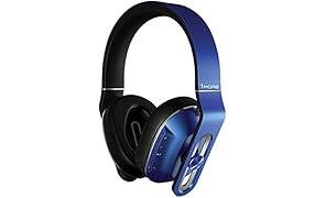 1MORE MK802 Cuffie Bluetooth 4.1 aptX Senza Fili con Microfono e Telecomando,3-Livelli di Bassi,Batteria di Grande Capacit&agrave;,Per TV Smartphone Tablet Laptop PC (Blu)
