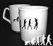 Produktbild Shirtzshop Golf Golfer Golfen Golfschläger Evolution BÜROTASSE BUEROTASSE Tasse KAFFETASSE Mug