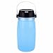 Produktbild TOOGOO Reisen Sport Camping Silikon Wasserflasche - Soft Collapsible Lebensmittelqualitaet Silikon - Solar USB Lade- Radfahren Camping Nacht Beleuchtung Taschenlampe - Power Bank