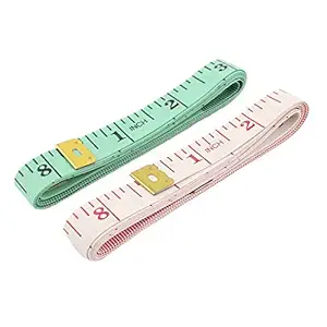 SellnShip Body Measuring Ruler Sewing Cloth Tailor Measure Flat Tape, 150 cm -2 Pieces