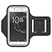 Produktbild Sony Xperia L1 Armband hülle Universal Sportarmband Brassard laufen Sportarmband Running armband Hülle Tasche Schlüsselhalter Wasserdicht Sweat Proof Schlüsselhalter Joggen, Radfahren, KlettereiFitnesstraining, Training, bei Reisen, Lesen, Kochen, Putzen, Gartenarbeit, Angeln oder in der Hausarbeit usw Handys Armtasche für Sony Xperia L1(Schwarz)