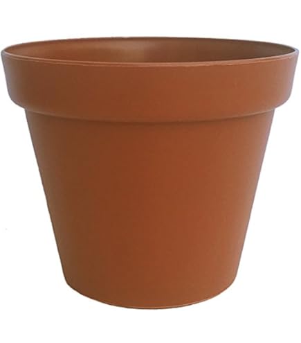 TERRAZZO grote bloempot plantenbak mat zwart 57cm breed