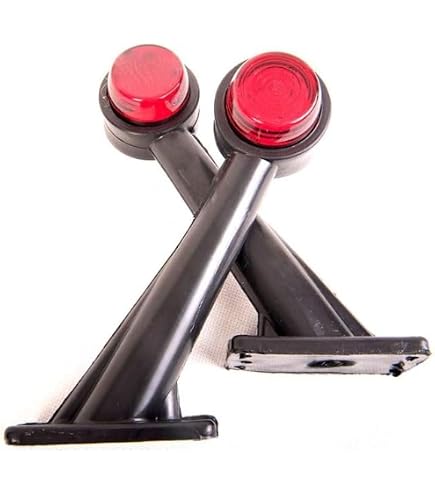 Feux De Gabarit Cabine Scania 112/113 - 2 Pièces Rouge/Blanc 24V - Remplacent 301843/301844 - 11