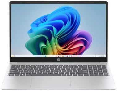 HP OmniBook 3 15-fn0002sl, Notebook, (Processore AMD Ryzen AI 5 330, 16GB RAM, 1TB SSD, Windows 11), Copilot+ PC, Multitasking, Computer portatile, Tastiera Italiana QWERTY, Argento