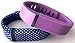 Produktbild Small 1 Blue with White Dots Spots 1 Violet Band for Fitbit FLEX Only With Clasps Replacement /No tracker/