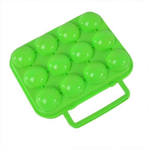 RuiChy Portable Folding Plastic Egg Carrier Holder Storage Container