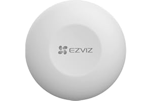 EZVIZ T3C Bouton Intelligent, Contrôle d’armement/désarmement du détecteur pour Système d'Alarme Maison sans Fil Connecté, Bouton d’Urgence, il Faut Utiliser avec Le Centrale A3