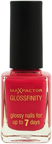Max Factor Glossfinity Nail Polish for Women, # 120 Disco Pink, 0.37 Ounce by Max Factor